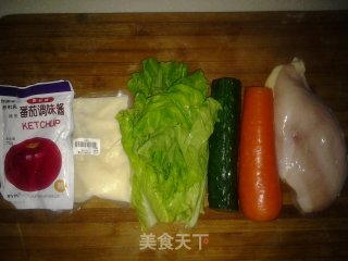 玛格莱特鸡肉卷的做法步骤：1
