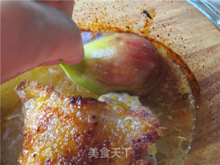 蜂蜜无花果烤鸭的做法步骤：13