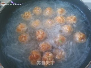 萝卜丝肉丸汤的做法步骤：9