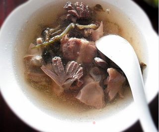 金线莲炖鸭肫的做法步骤：5