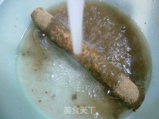 鸡毛菜蛋饺山药汤的做法步骤：3