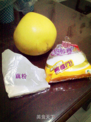 水晶柚子皮的做法步骤：1