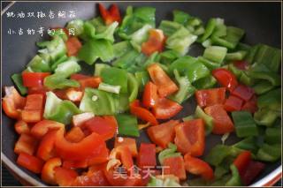 蚝油双椒杏鲍菇的做法步骤：6