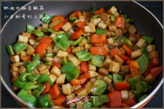 蚝油双椒杏鲍菇的做法步骤：9