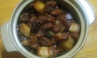 砂锅煨红烧肉的做法步骤：3