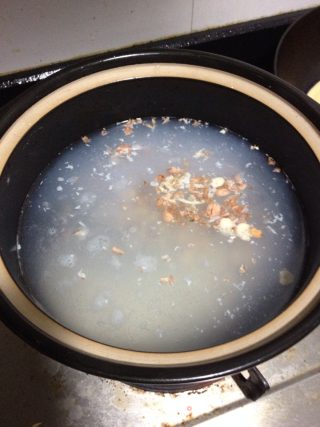 花生蔬菜粥的做法步骤：2