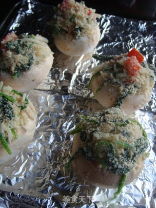 酿蘑菇 Stuffed Mushroom的做法步骤：7