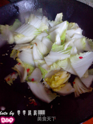 鱼香白菜——懒人快手菜的做法步骤：3