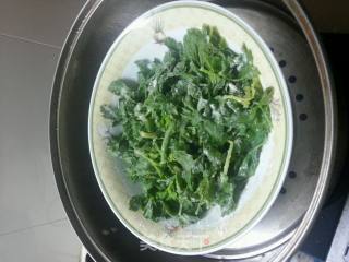 清蒸芹菜叶——降血压美食的做法步骤：2
