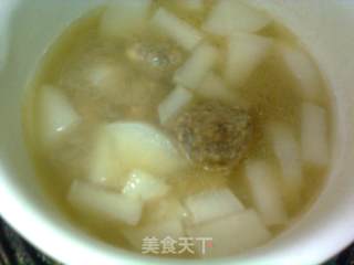 牛肉丸子萝卜汤的做法步骤：14