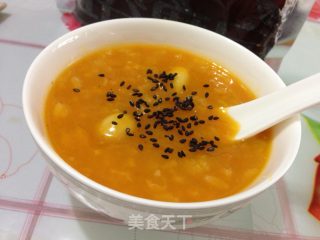 南瓜糯米粥的做法步骤：6