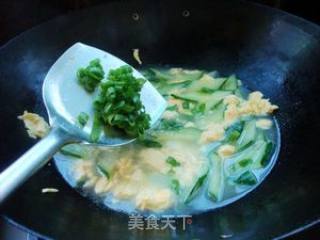 黄瓜鸡蛋汤的做法步骤：8