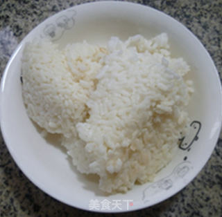 油面筋青菜泡饭的做法步骤：2