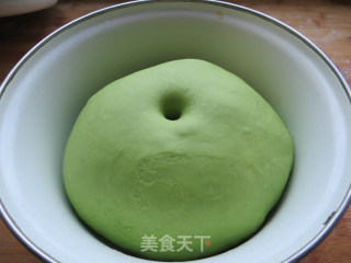 【菠菜馒头】------蔬菜馒头之三的做法步骤：4