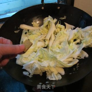 咖喱白菜的做法步骤：3