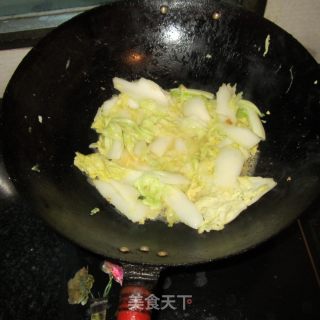 咖喱白菜的做法步骤：5