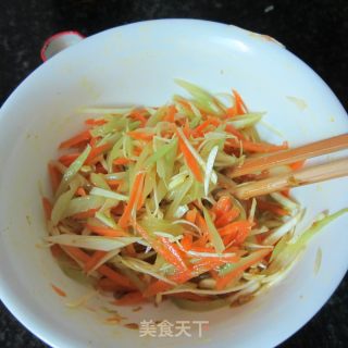 咖喱三丝的做法步骤：6