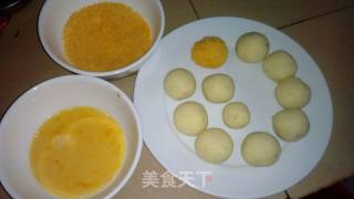 黄金芝士土豆球的做法步骤：2