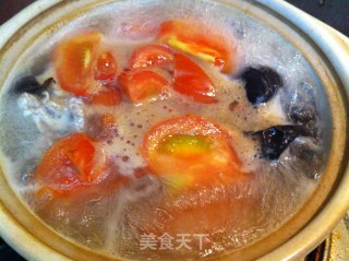 西红柿猪肝汤的做法步骤：6