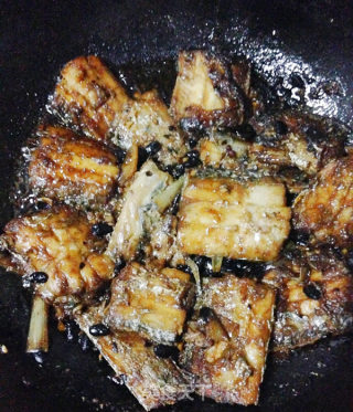 豆豉酥带鱼的做法步骤：11