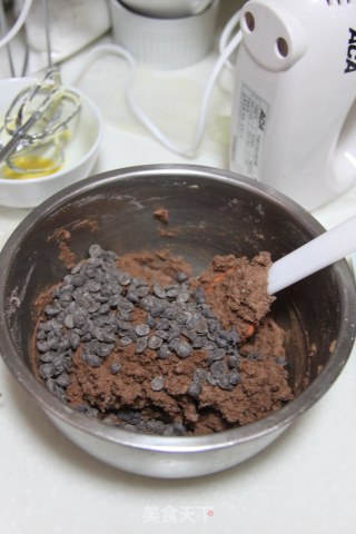 美味巧克力豆饼干——趣多多的做法步骤：10