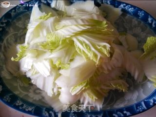 炝炒白菜的做法步骤：1