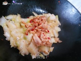 炝炒白菜的做法步骤：9