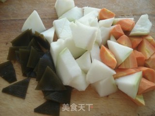 脊骨冬瓜汤的做法步骤：6