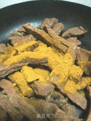 咖喱味牛肉干的做法步骤：8