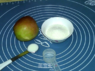 焦糖萍果饼干的做法步骤：1