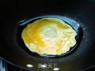 莴笋炒蛋丝的做法步骤：3