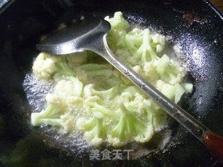 蚝油油面筋花菜的做法步骤：4