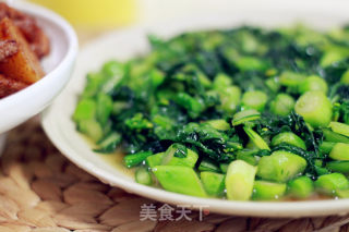 土豆红烧肉+炒时蔬的做法步骤：6