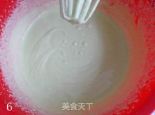 抹茶慕斯蛋糕的做法步骤：5