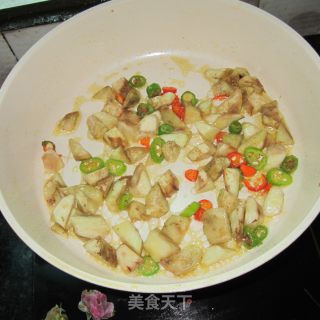 蛋黄茄子的做法步骤：5