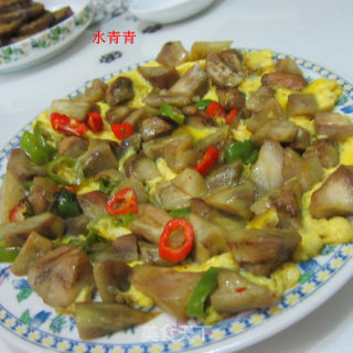 蛋黄茄子的做法步骤：9