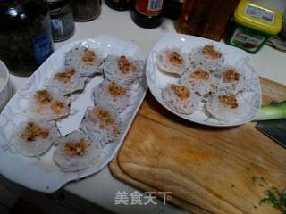 粉丝蒜蓉蒸扇贝的做法步骤：6