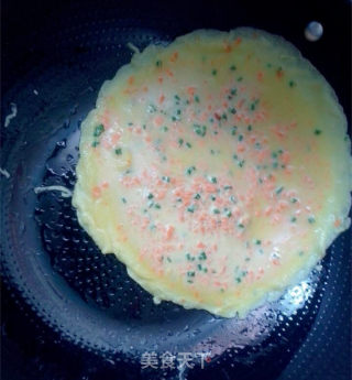 营养煎饼的做法步骤：5