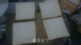 鸡蛋火腿三明治四人份的做法步骤：4
