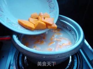 南瓜花生汤的做法步骤：5