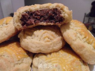 红豆酥的做法步骤：10