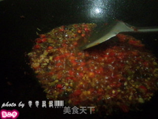 小米辣爆炒鸭胗的做法步骤：2