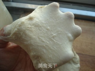 纯奶蜜豆吐司的做法步骤：3