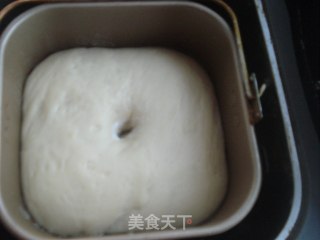 纯奶蜜豆吐司的做法步骤：5