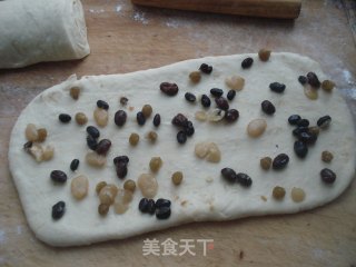 纯奶蜜豆吐司的做法步骤：8