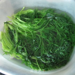 豆香排菜的做法步骤：2