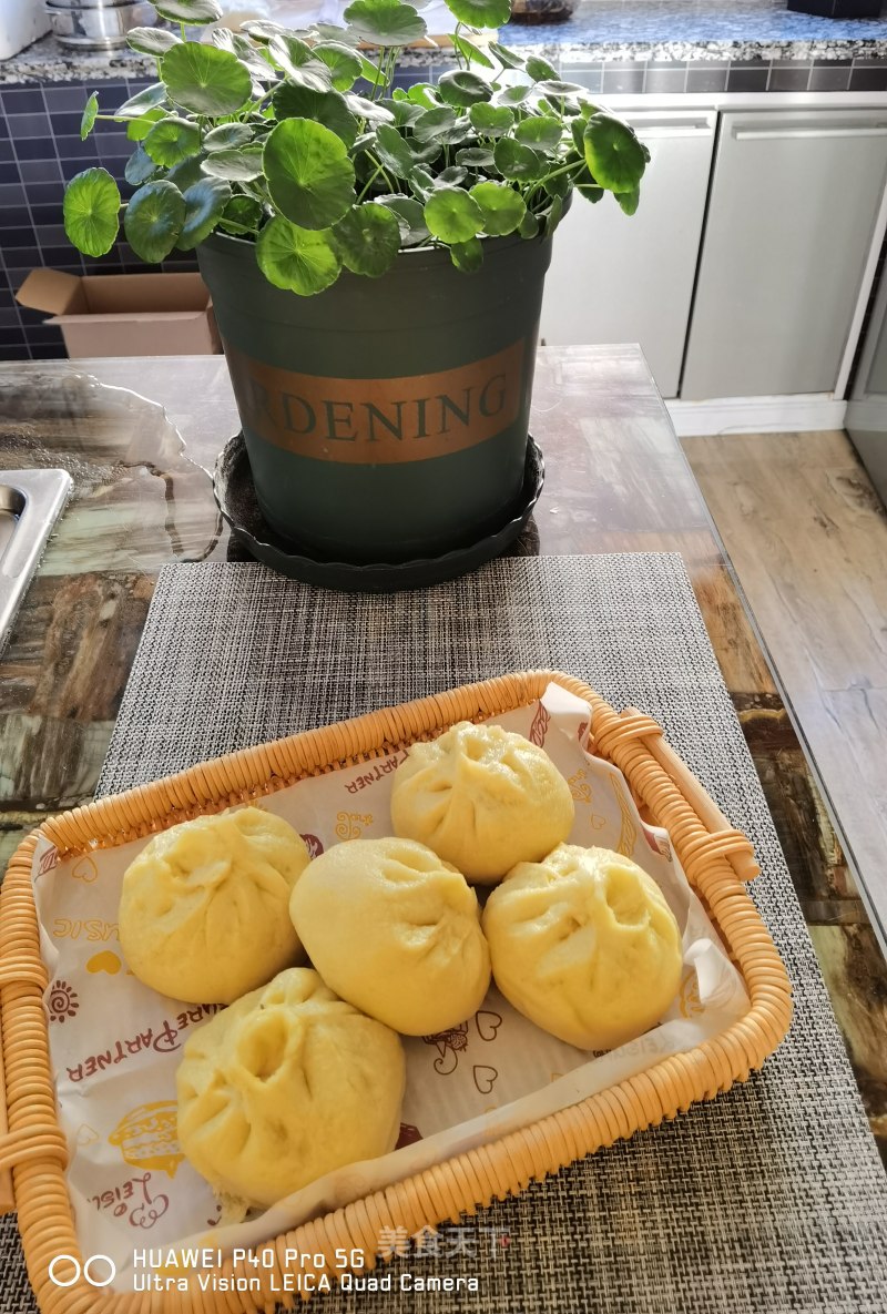黄金肉包的做法