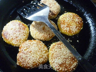 芝麻柿子饼的做法步骤：11