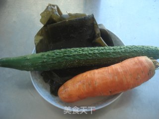 糖醋海带的做法步骤：1