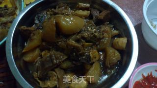 滋补羊腩煲的做法步骤：5